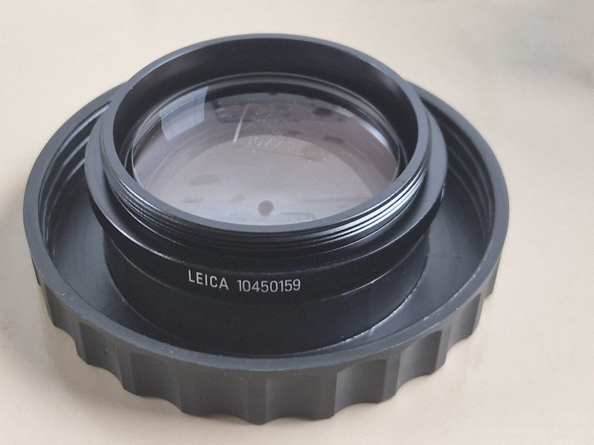 leica 10450159 stereo microscope objective achromat 1.0x WD=90cm M40 M50 M60 M806