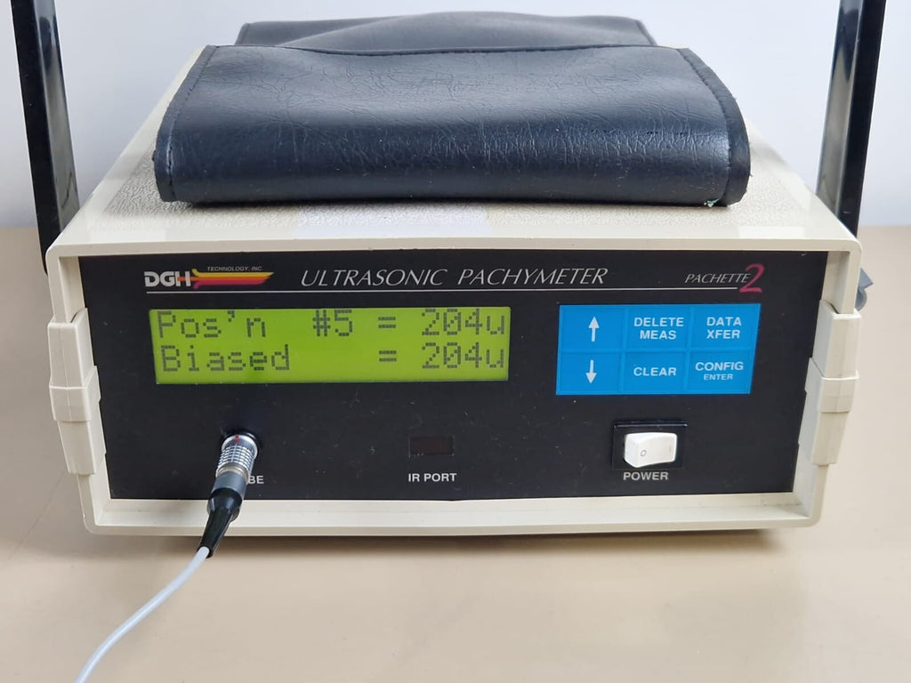 DGH 550 ultrosonic pachette 2 pachymeter 2 probe with dgh 550 calibration box7
