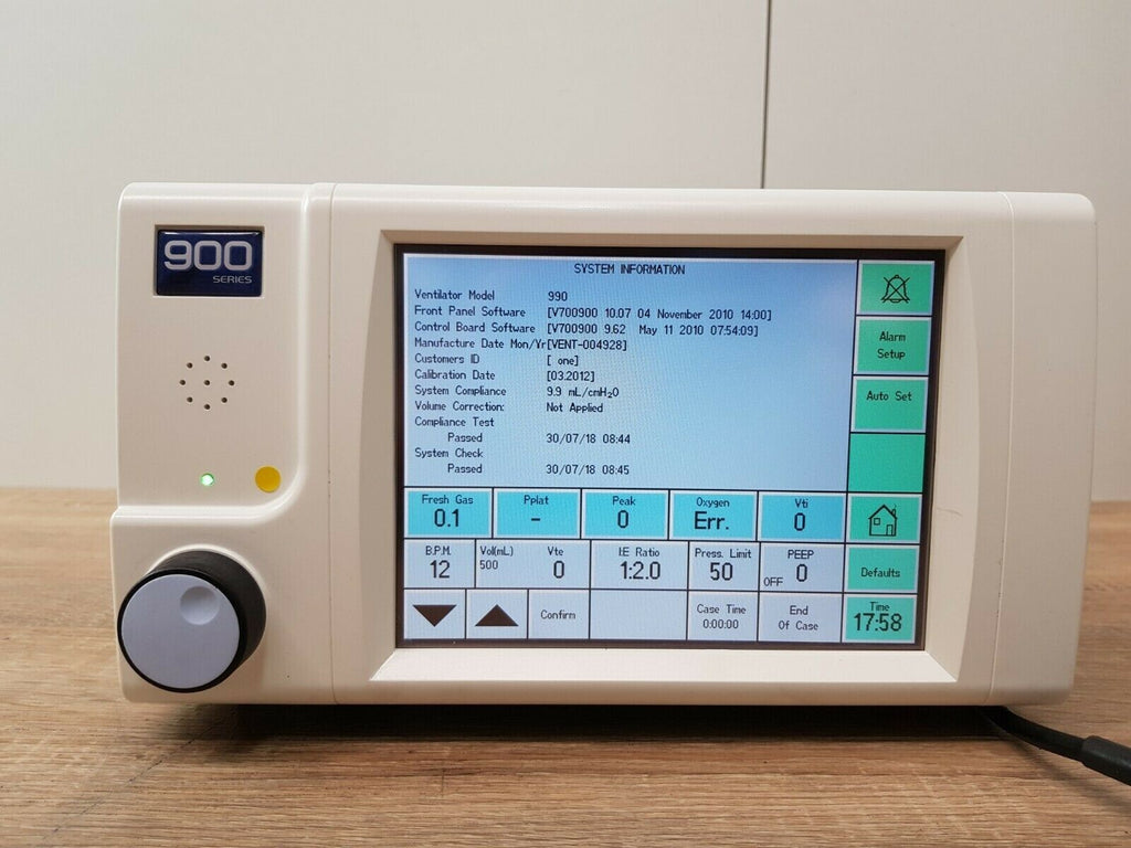 spacelabs 900 series anaesthesia ventilator model 990 Spacelabs0