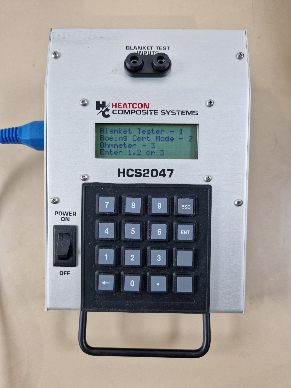 heatcon HCS2047 heat blanket tester2