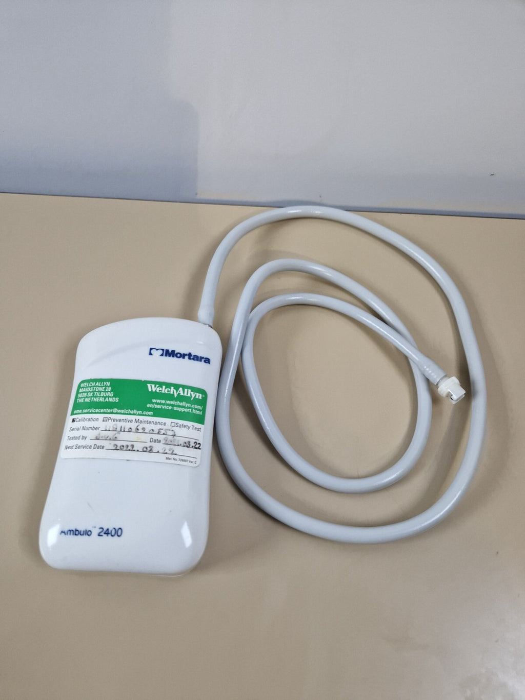 mortara ambulo 2400 ambulatory blood pressure BP bp recorder monitor0