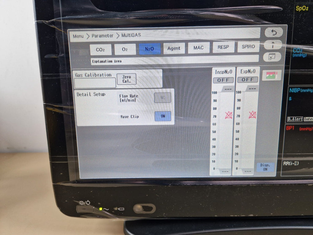 patient monitor fukuda denshi DS 8400 with dynascope DS 8700N + CO2 module20
