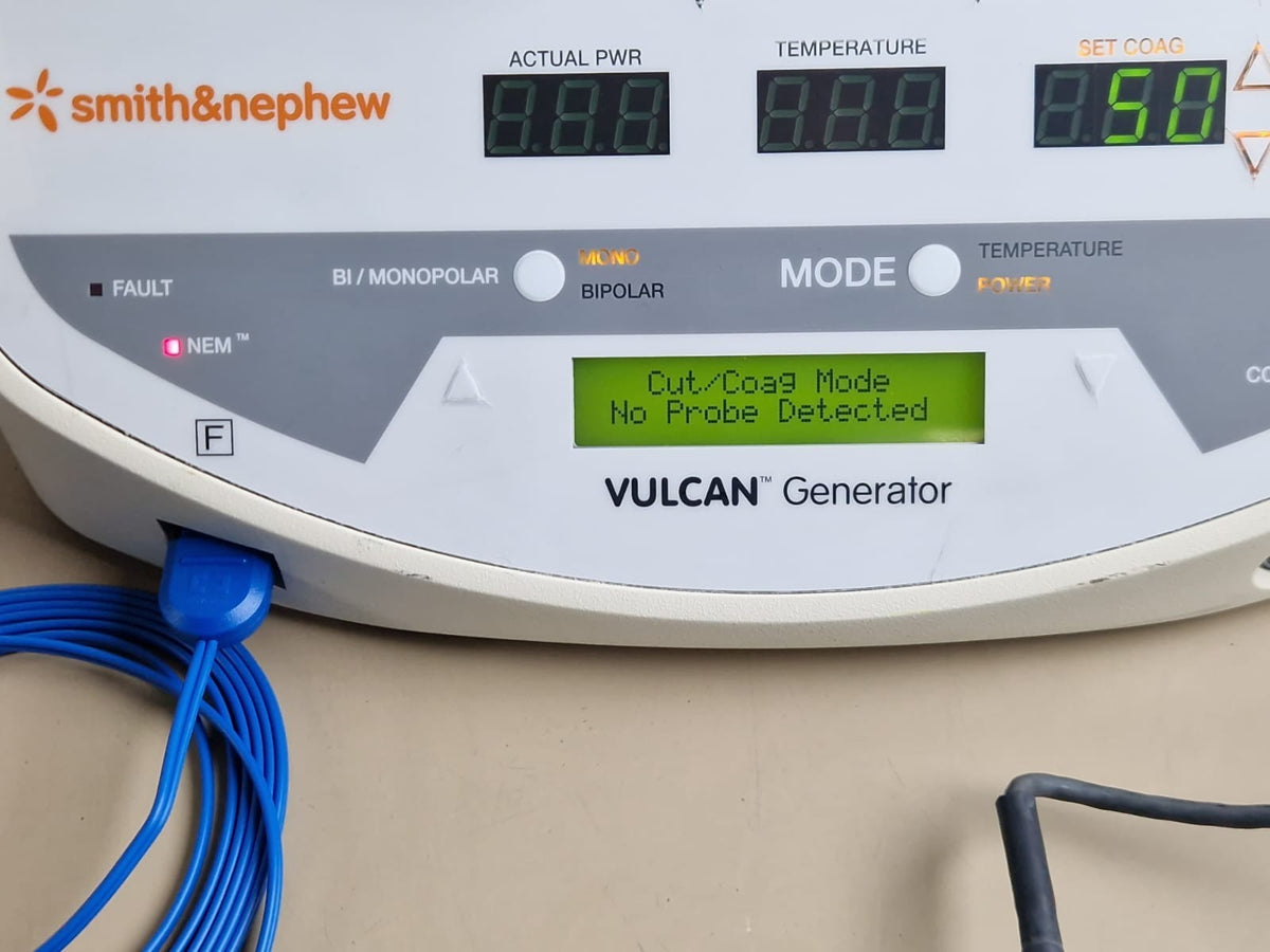 smith nephew vulcan generator 7210812 with footswitch and handpiece2