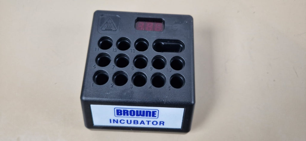 BROWNE benchtop lab incubator model 1410 for biological indicators Incubator1