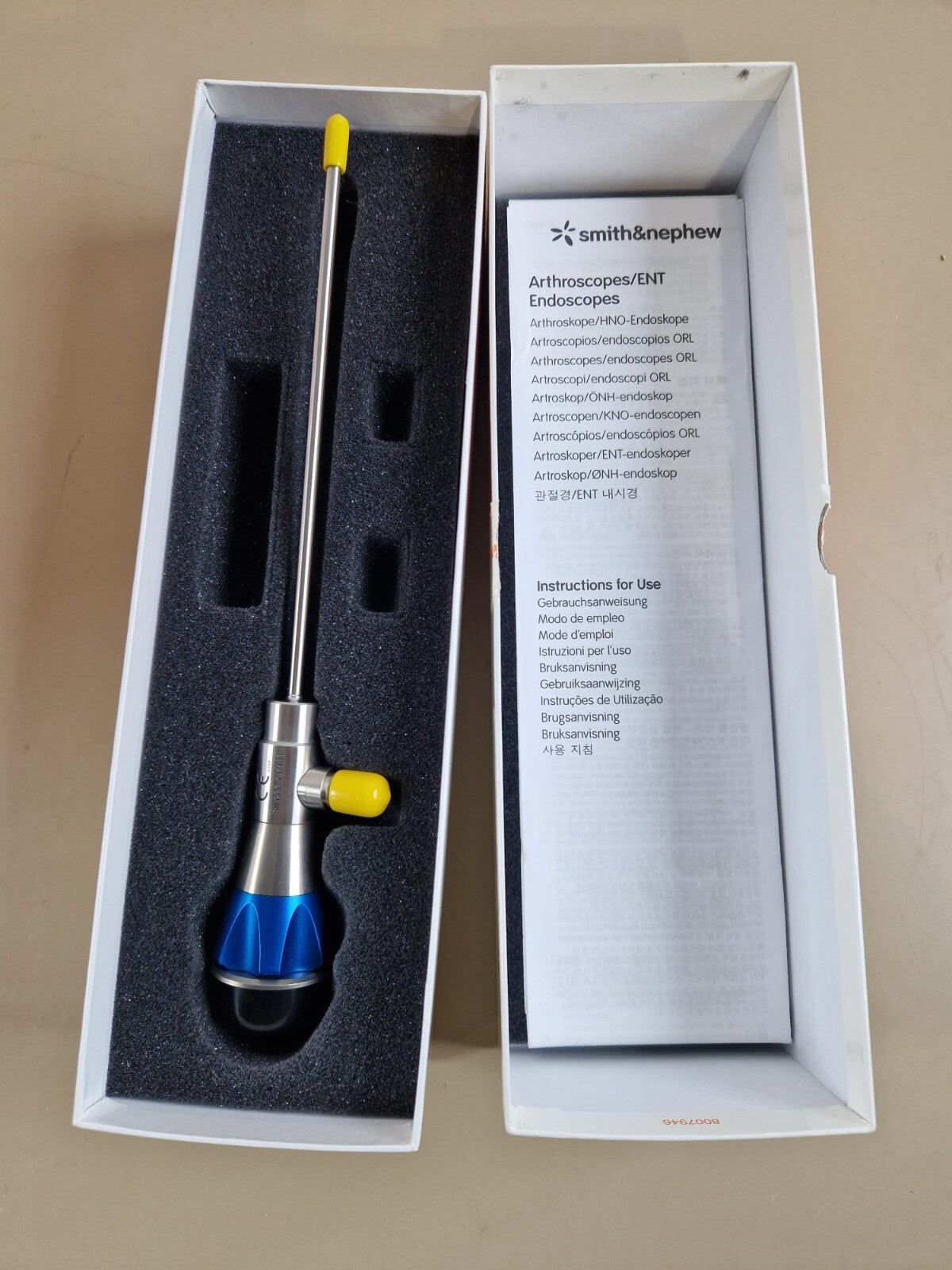 smith nephew dyonics HD rigid scope telescope 4.00mm 30° ref 72202956 for camera0