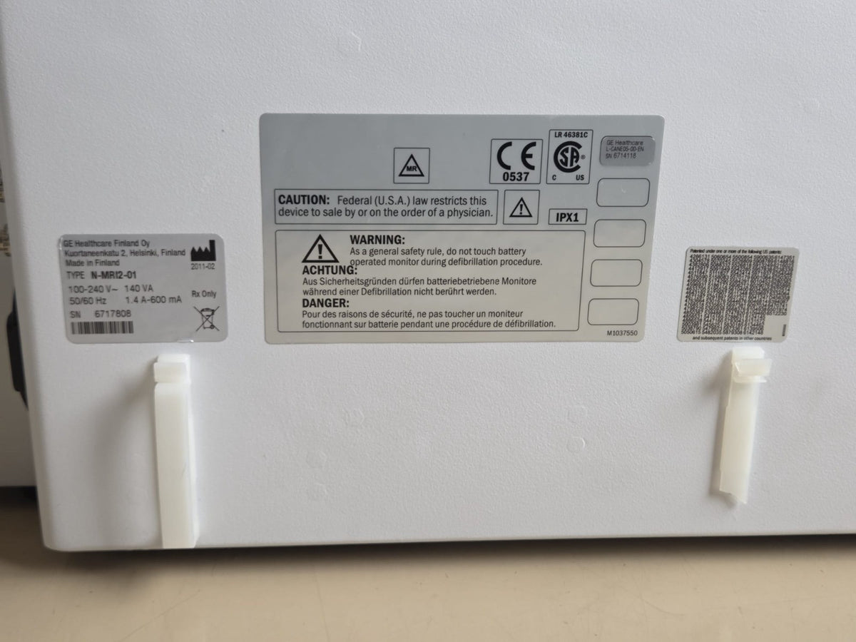 MRI mri compatible ge datex ohmeda S5 patient monitor AA gas module + printer18