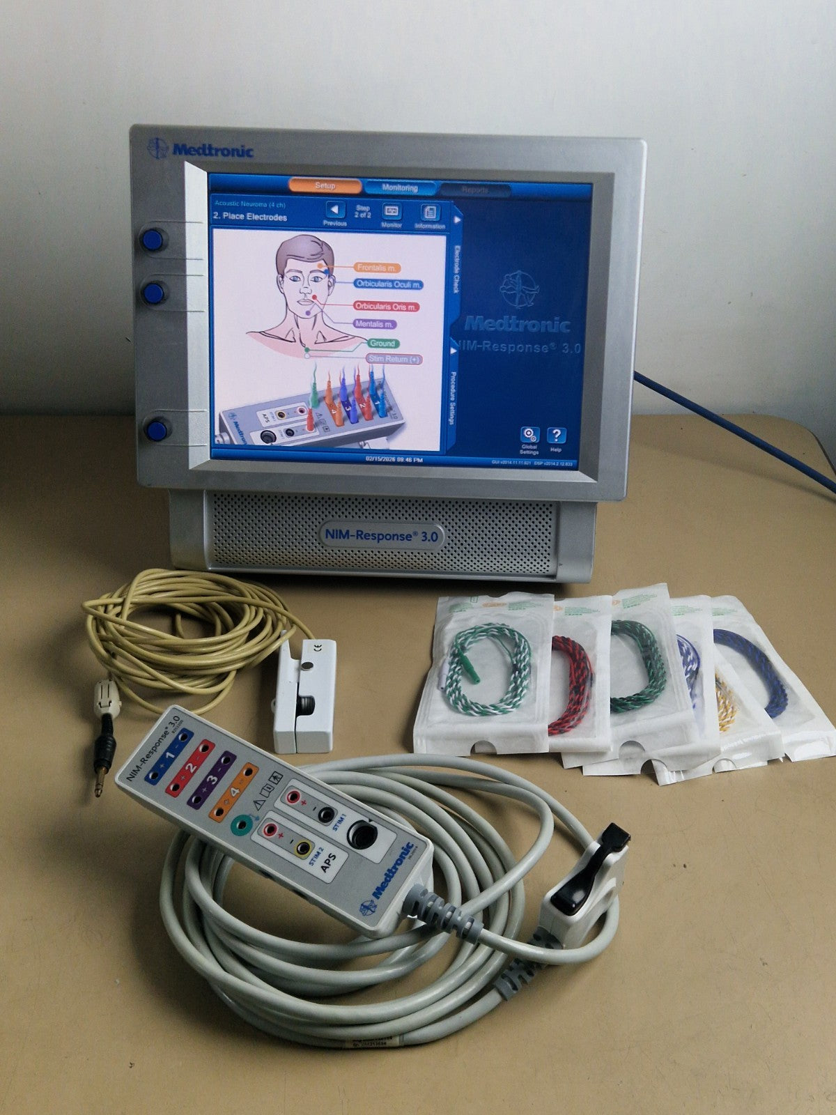 medtronic nim response 3.0 neuromonitoring system 4 channel neuro module monitor0