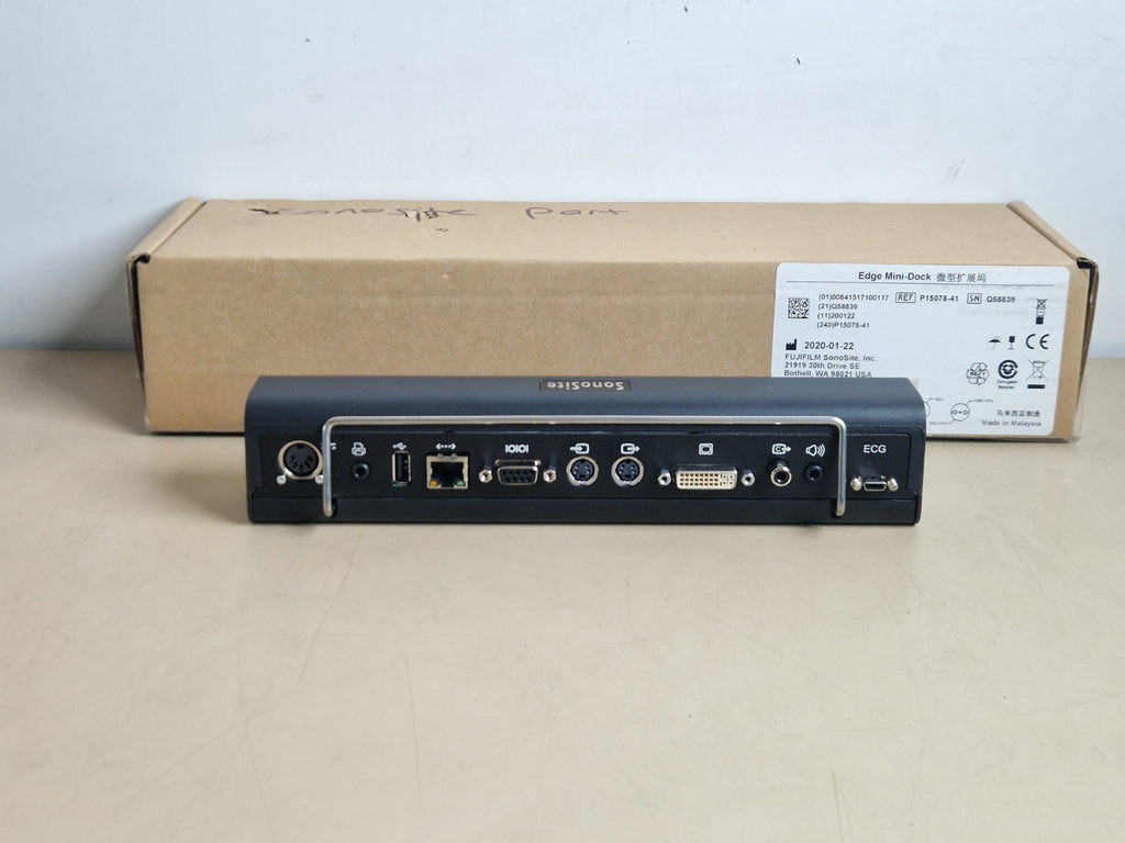 fujifilm sonosite DVI mini docking station edge   mini dock ultrasound 15078 410