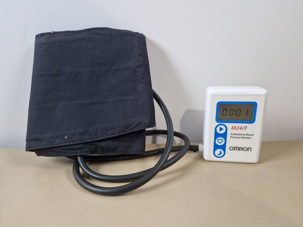 omron M247 BP5 ambulatory blood pressure 48h BP RECORDER with hose and cuff0