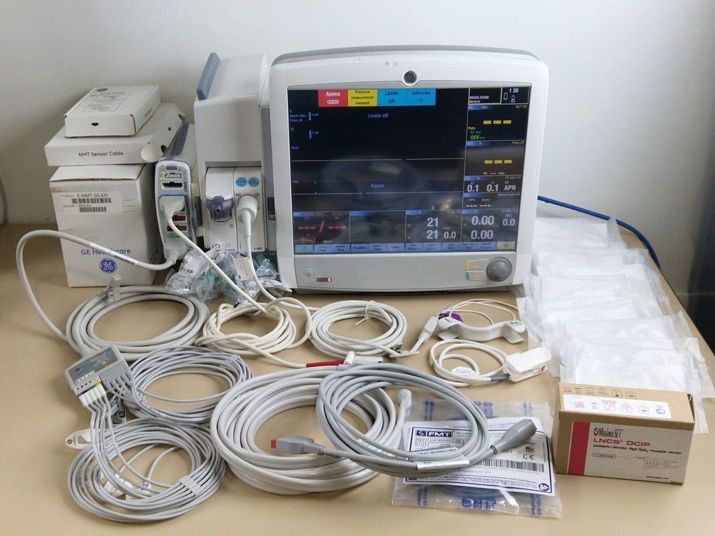 ge carescape B650 anaesthesia patient monitor with E sCAiO gas   E NMT module GE0