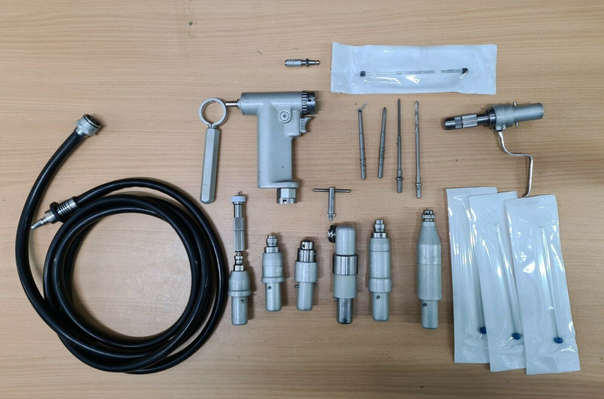 3M Maxi Driver II L100 Pneumatic surgical hand motor + Drill + Saw + pin driver0