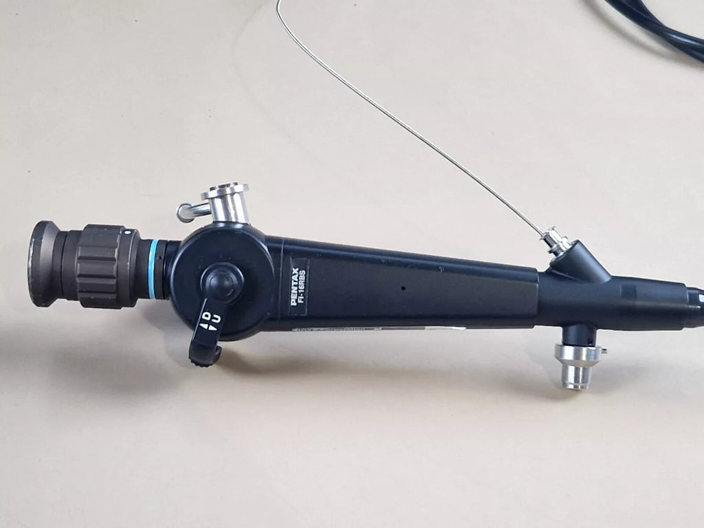 pentax FI-16RBS large working channel endoscope with valve and forceps fi16rbs11