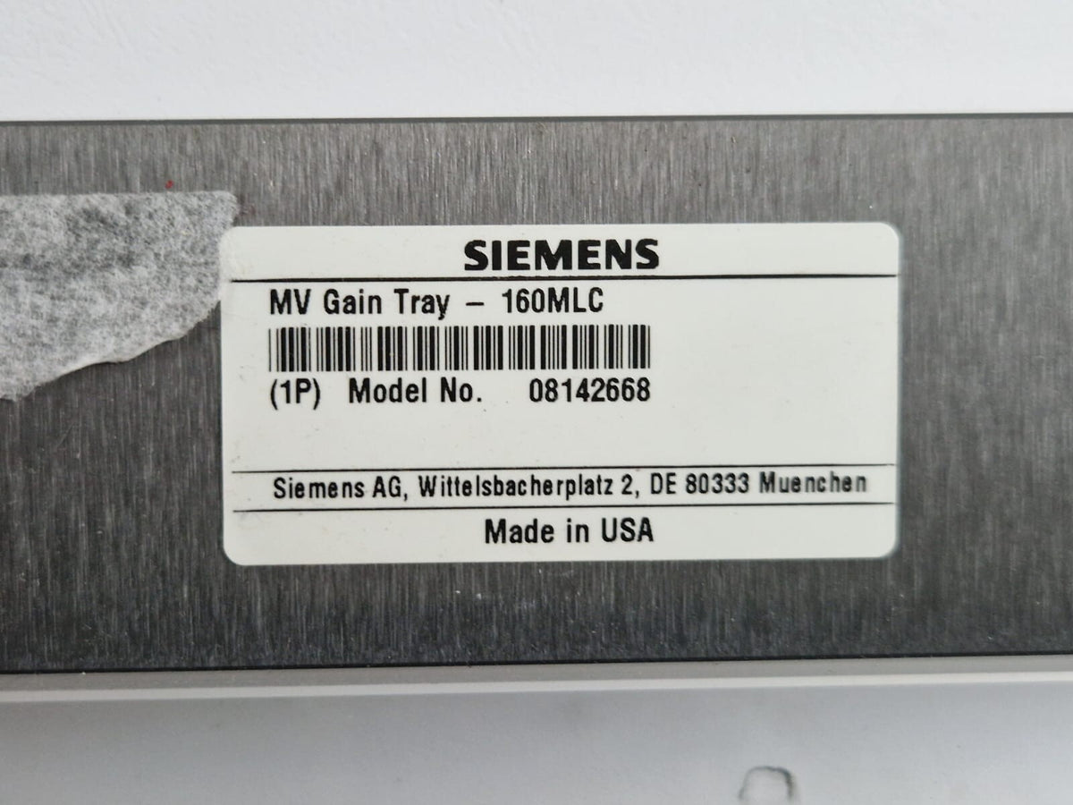 siemens MV gain calibration tray 160MLC model no:08142668 multileaf collimator3