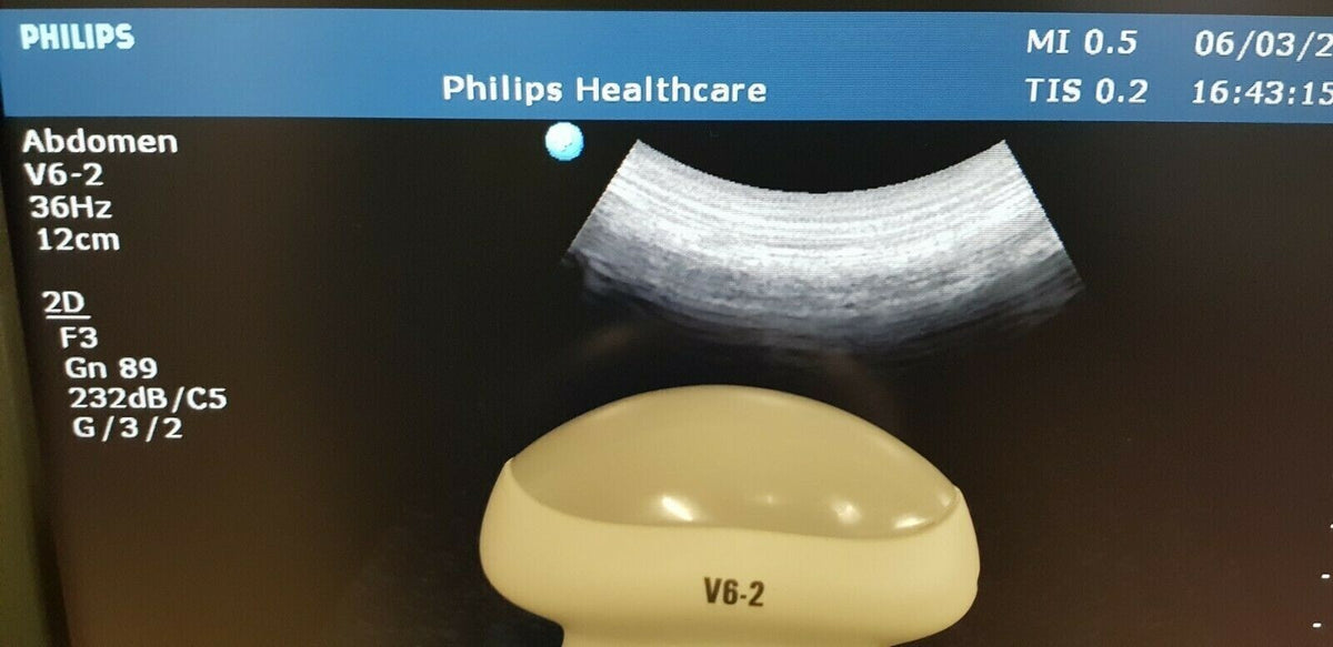 philips V6 2 convex 4D ultrasound probe transducer ultraschallsonden transductor0