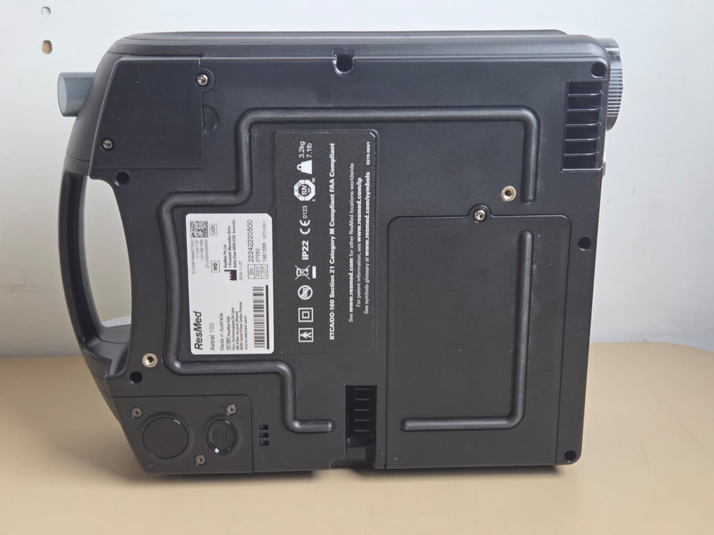 Astral 100 portable ventilator 2024 zero hour usage8