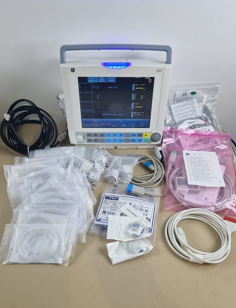 ge carescape B20 patient monitor with CO2 ECG SPO2 IBP NIBP TEMP module1