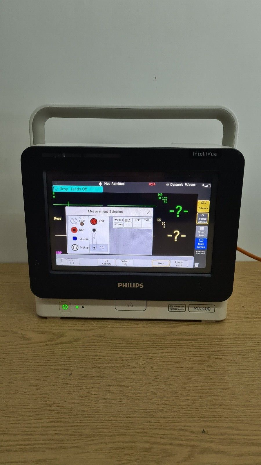 philips intellivue MX400 patient monitor + X2 parameter with  M3015A CO2 module2