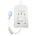 2x 500Ml Reusable Pressure Infusion Bag Fluid Cuff Pressure Bag + Pressure Gauge0