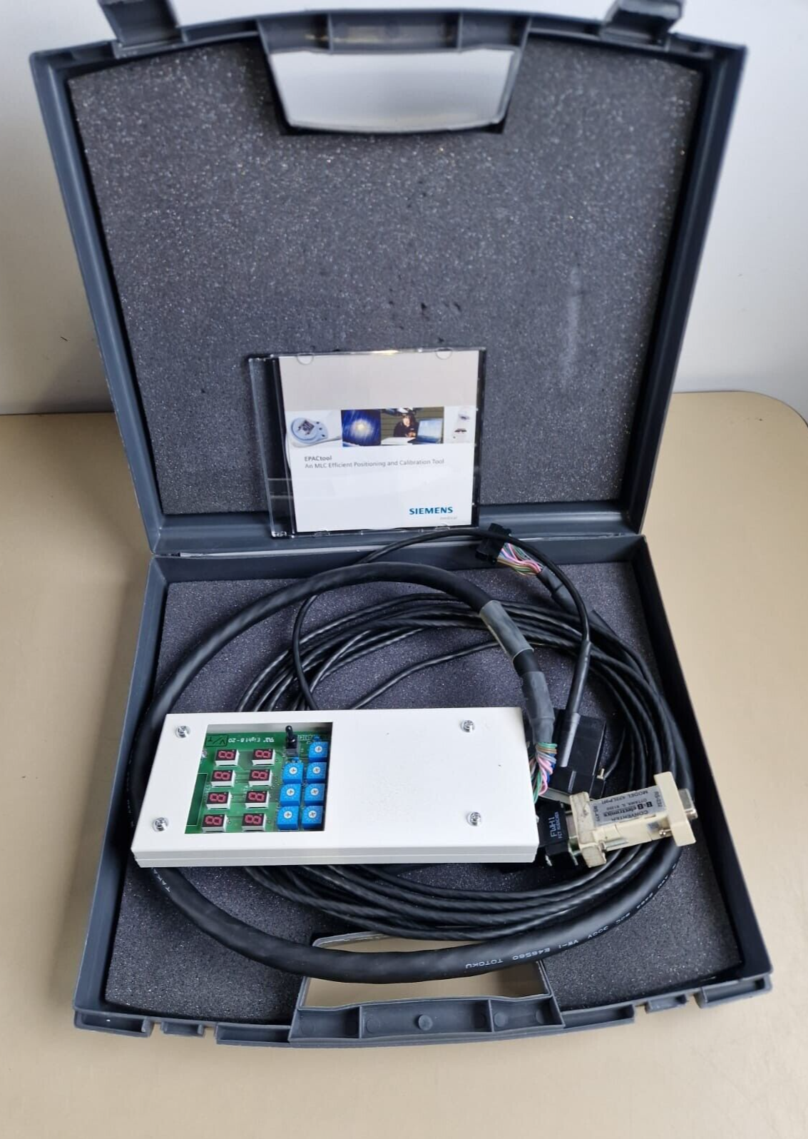 siemens oncor linac calibration tool with EPACtool 3 D MLC and optifocus0