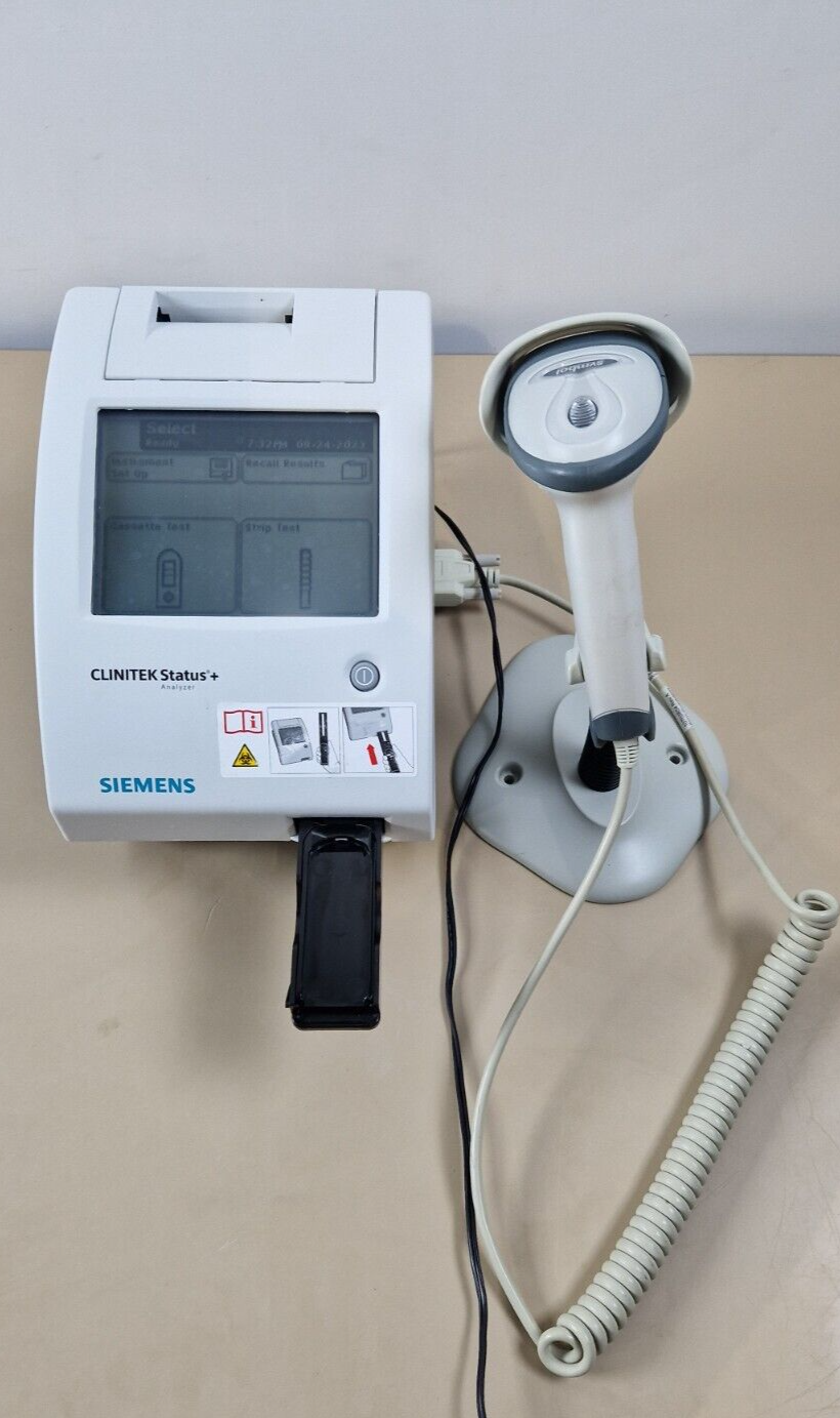 SIEMENS BAYER CLINITEK STATUS PLUS + URINE CHEMISTRY ANALYSER USB DOCKING13