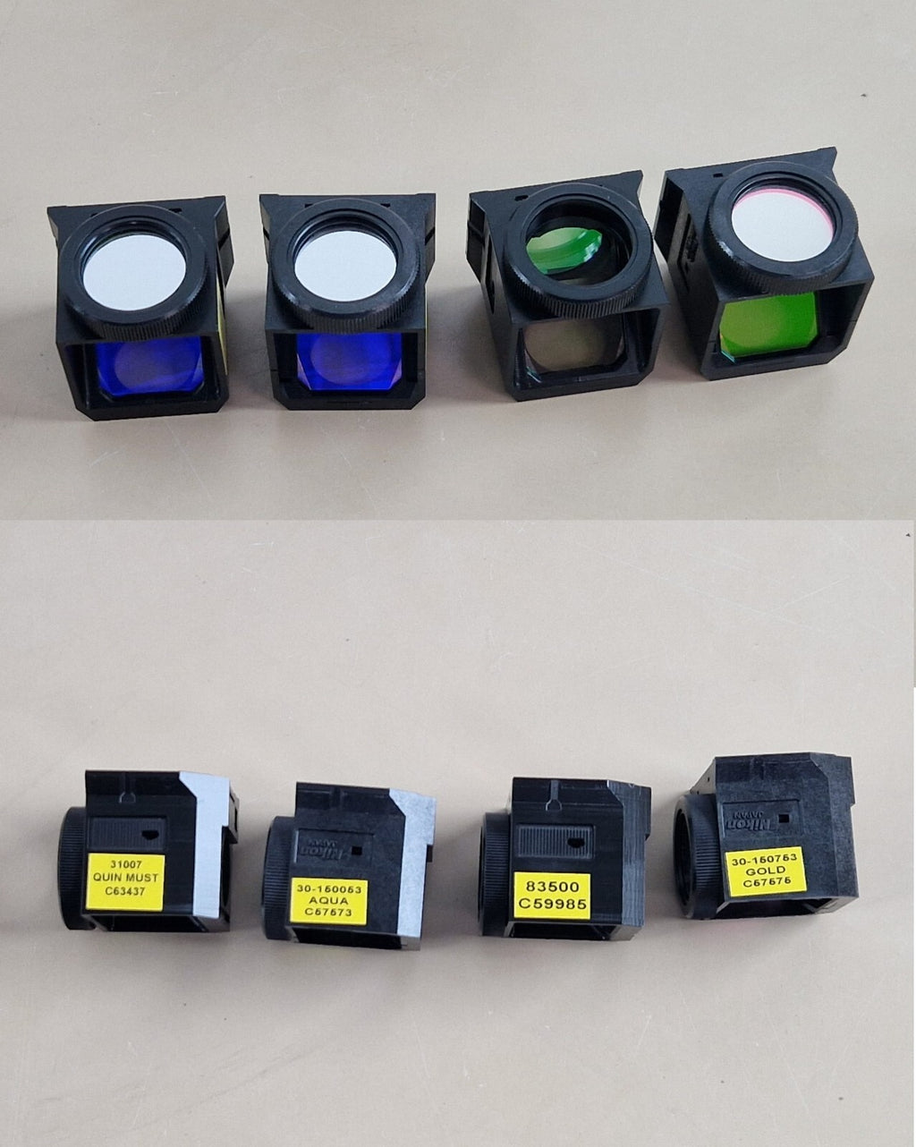 nikon eclipse 80i Epi illumination fluorescen microscope + plan fluor objective22
