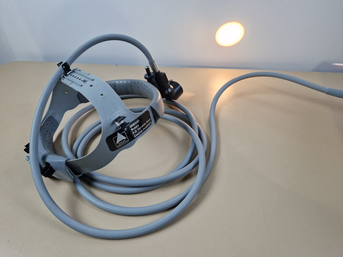 surgical headlight with light cable   guide 305 CM and twine beam light source3