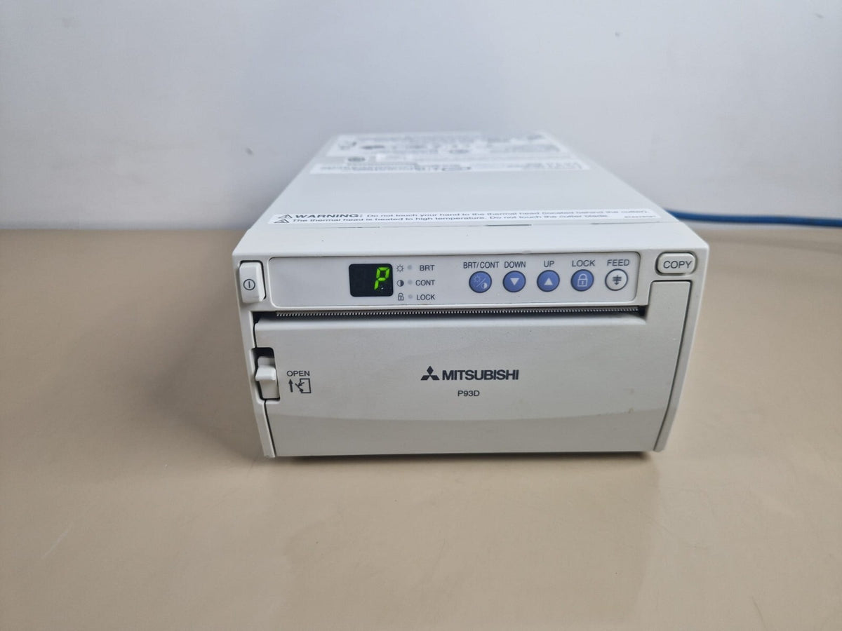 mitsubishi P93D monochrome digital ultrasound printer + USB connector paper roll2