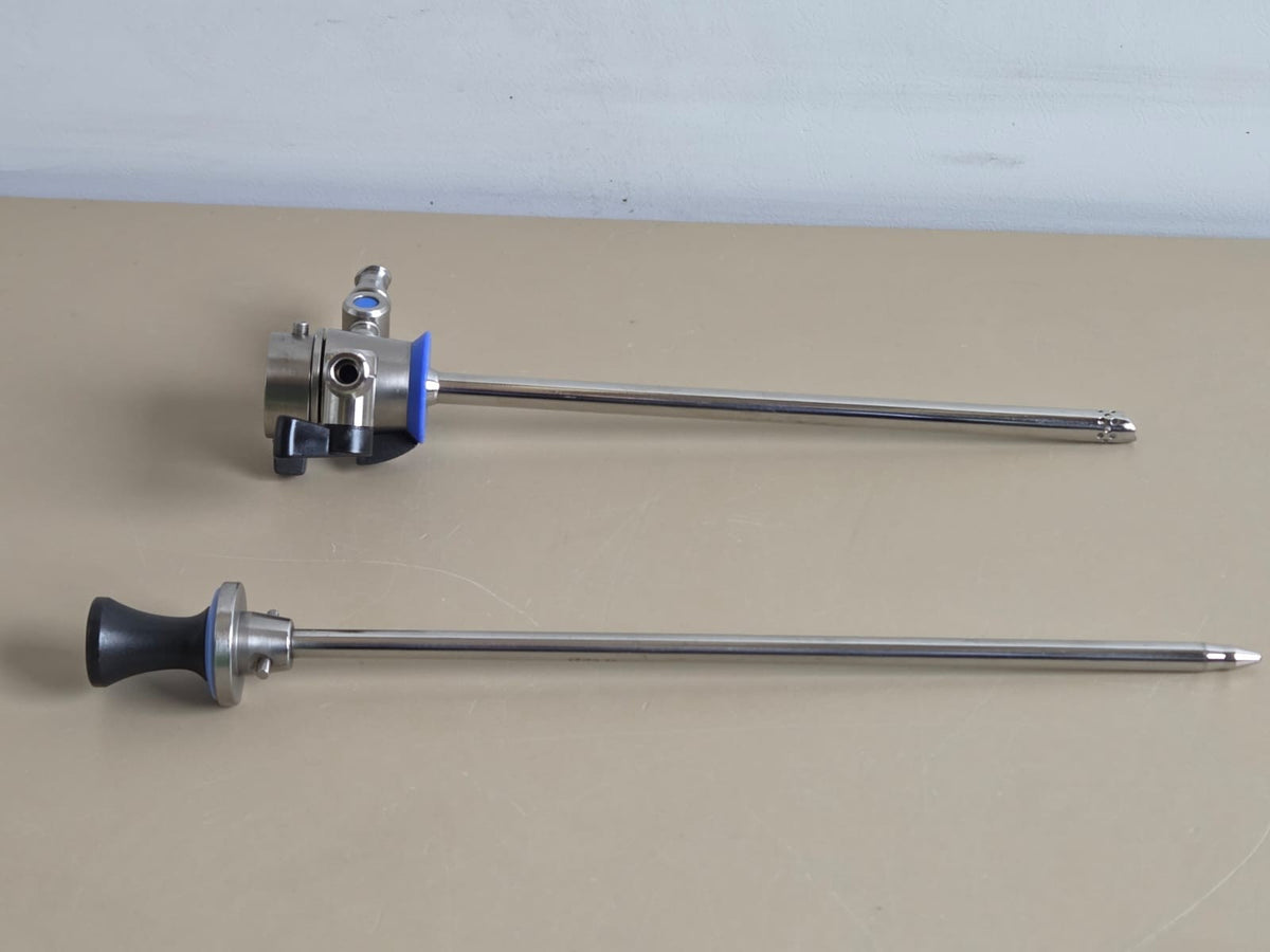Olympus A70951A Cannula with dual port Bridge Set and trocar A70955A2