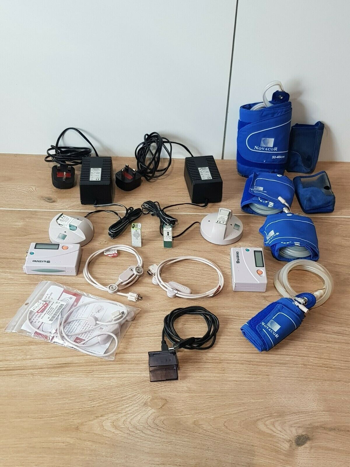 2x novacor diasys Integra II set ambulatory BP and ECG recorder holter0