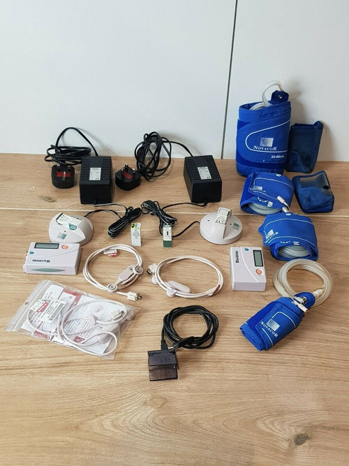 2x novacor diasys Integra II set ambulatory BP and ECG recorder holter0