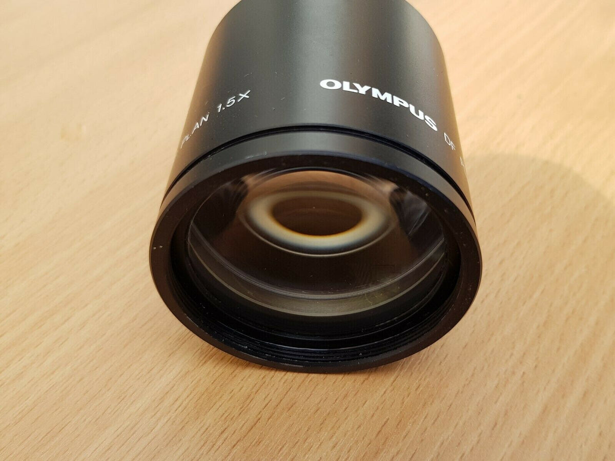 olympus microscope objective DF Plan 1.5 X magnification 50mm diameter lens2