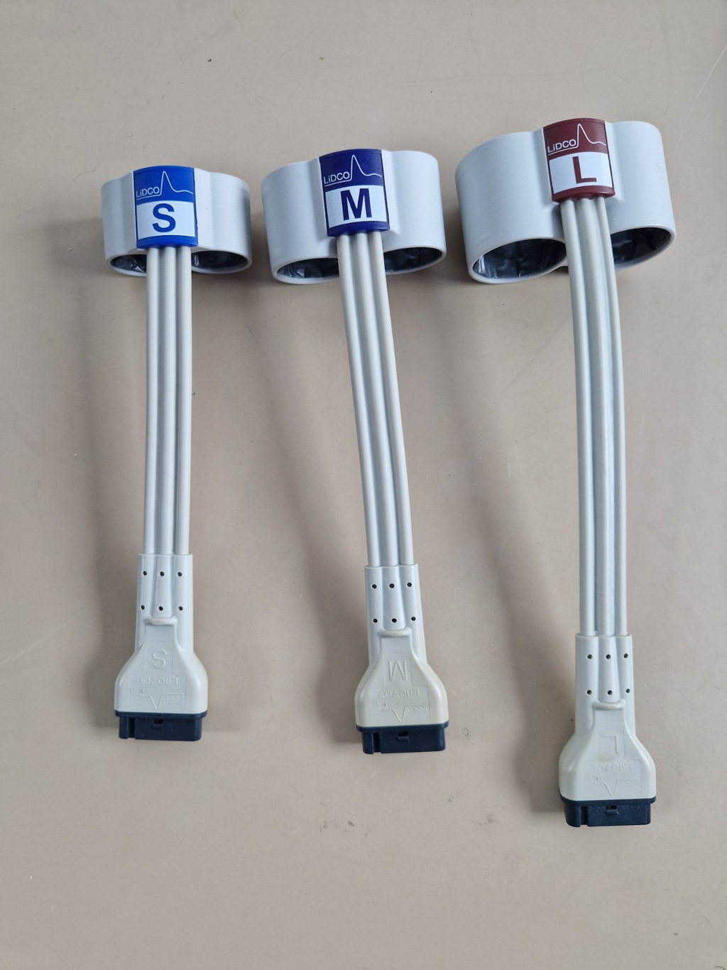 CNAP controller LIDCO with connection cable and 3x cuff set2