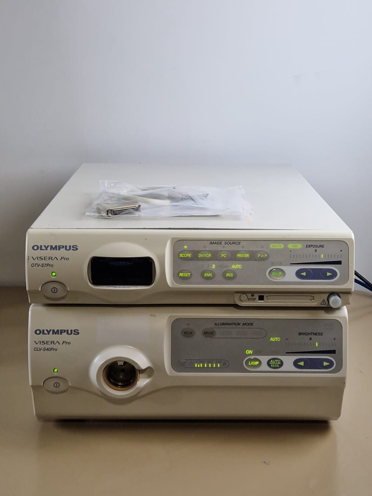 olympus endoscope video visera OTV S7 Pro processor CLV S40 xenon light source0
