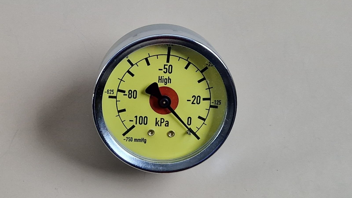 611.10.063 negative pressure vacuum suction capsule gauge    750    0 mmhg G1/4B2