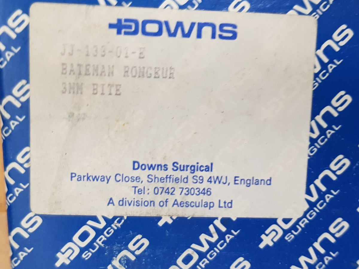 downs aesculap bateman rongeur punch 3mm bite upward ref: JJ 133 01 E1