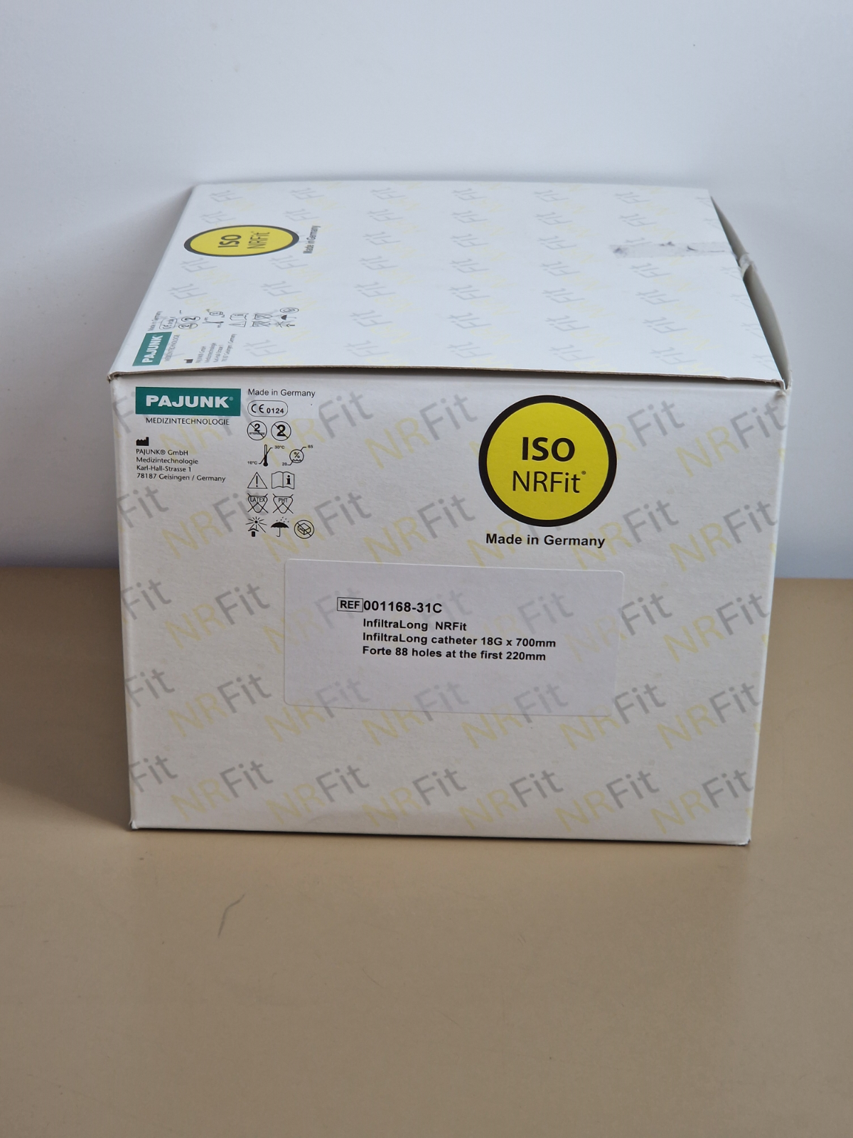 10x pajunk infiltra long NRFIT 18G x 700mm ref 001168-31C2
