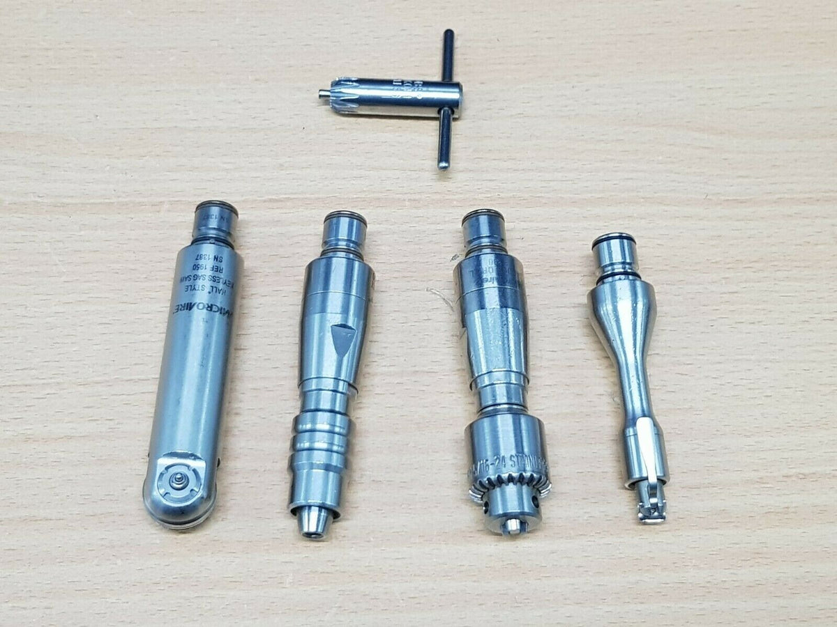microaire saw pneumatic surgical hand motor + drill + saw + AO + jacob driver1