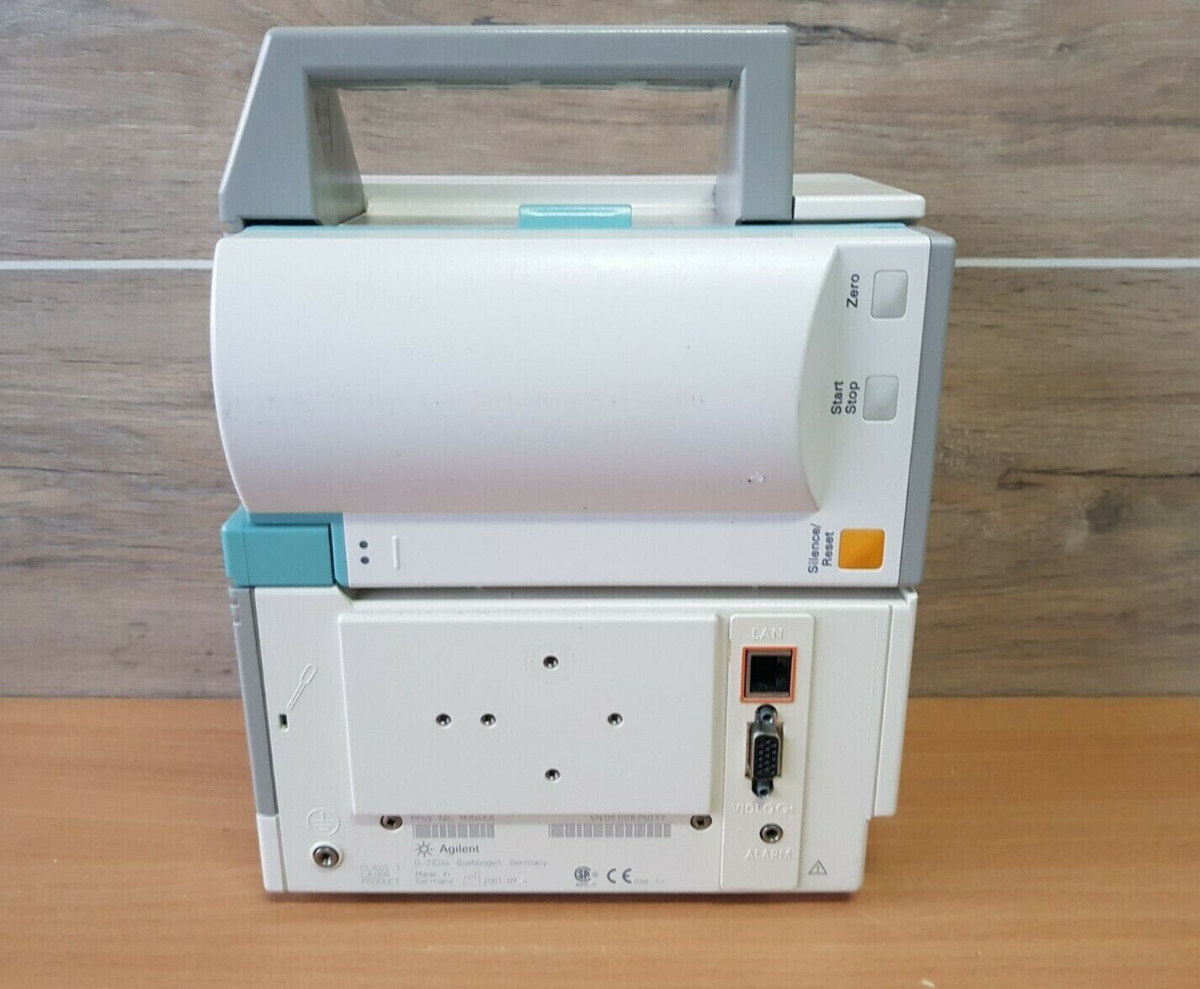 PHILIPS M3046A M3 PATIENT MONITOR +MULTI PARAMETER MODULE AND ECG CABLE NIBP2