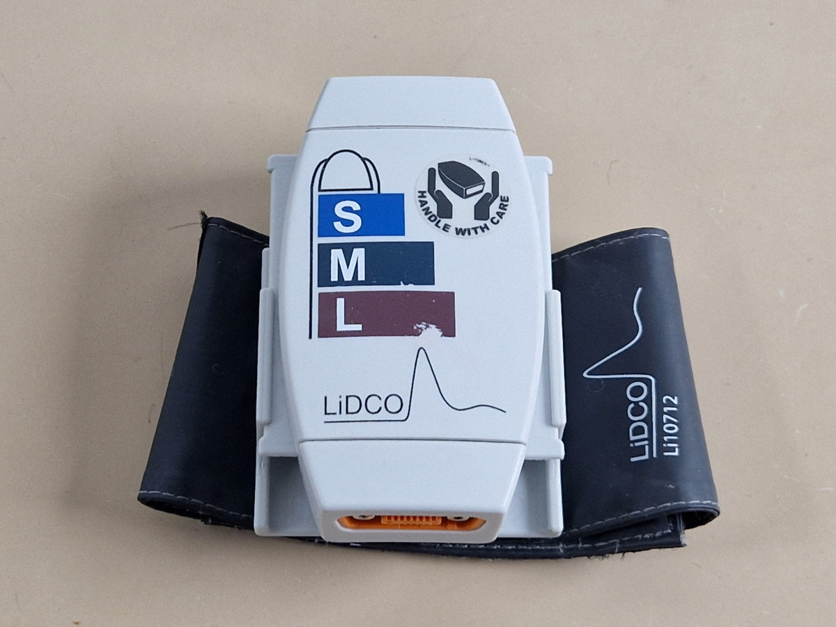 CNAP controller LIDCO with connection cable and 3x cuff set5