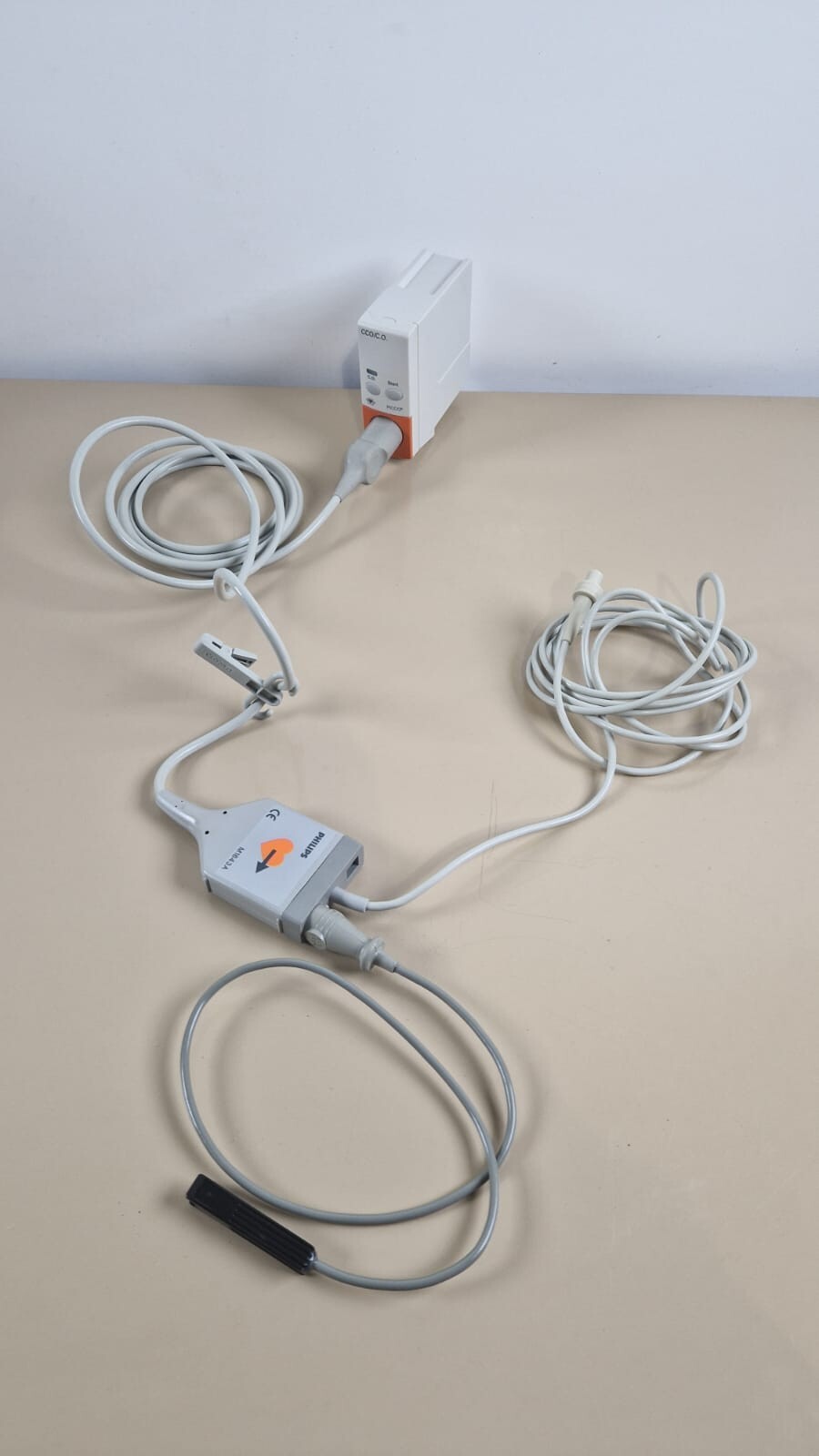 philips M1012A CCO/CO PICCO module with philips M1643A and temp cable0