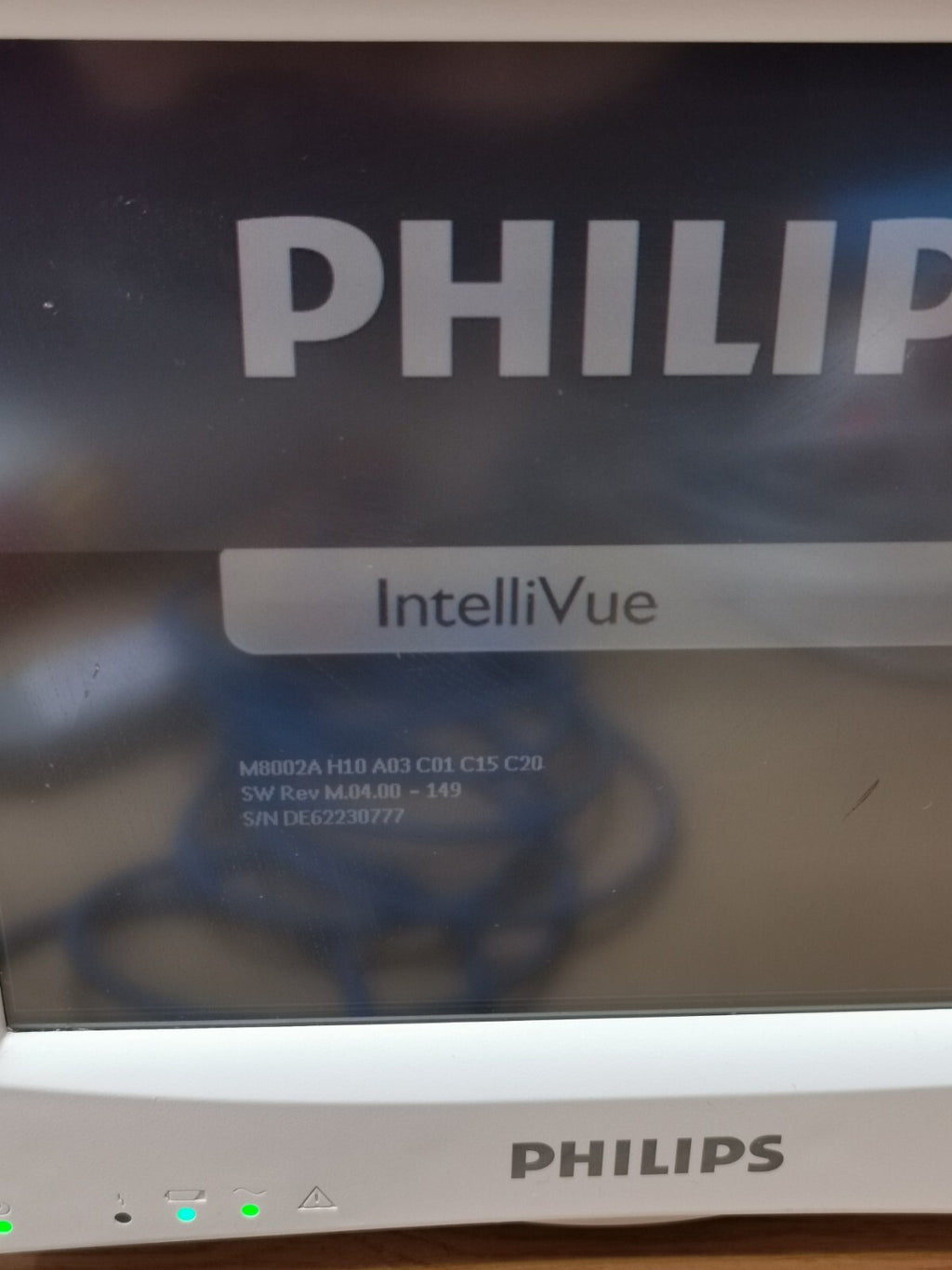 philips intelliVue MP30 patient monitor M3001A module SpO2 sensor ECG NIBP cable3