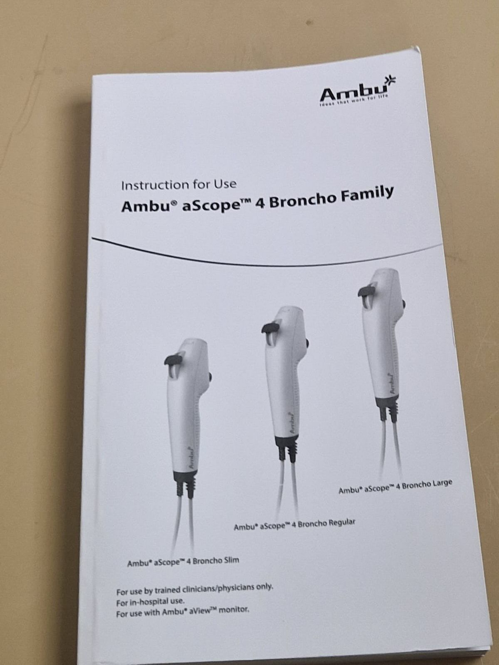 5x ambu broncho regular 5.5 mm Flexible video Endoscope endoskop  ref: 4770010008