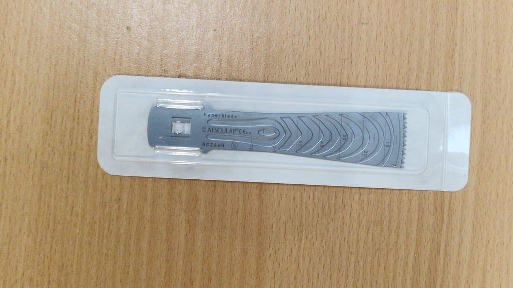 5x aesculap Sagittal saw blade HYPERBLADE for acculan 3TI0
