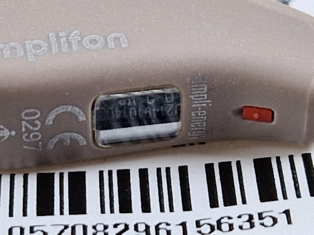 amplifon energy hearing aid Ampli Energi HI, AN R3 XQ R, LBL GN  2119260 rev B17