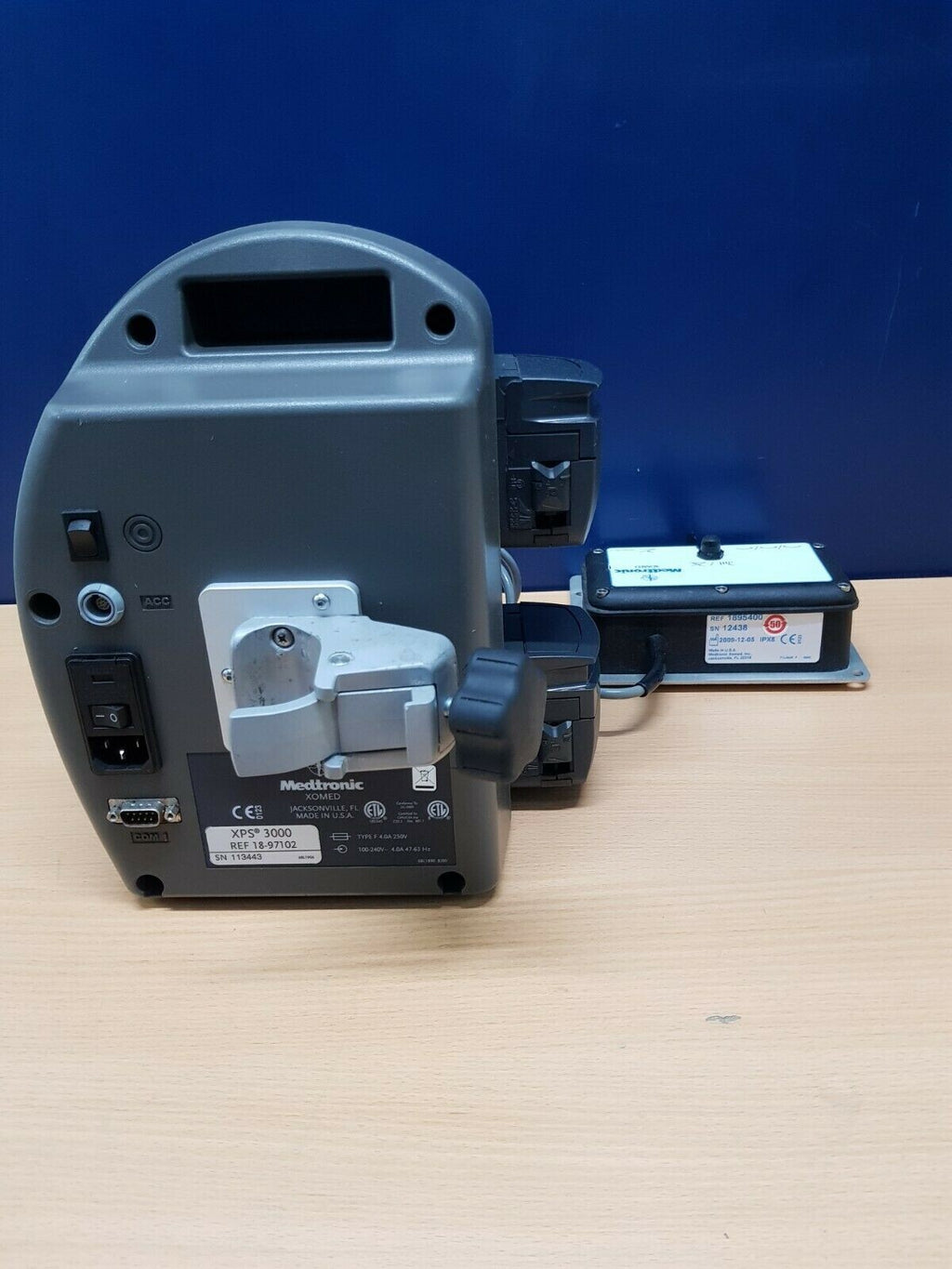 medtronic Xomed XPS 3000 + Xcalibur 52000 rpm high torque drill motor 33-3389016