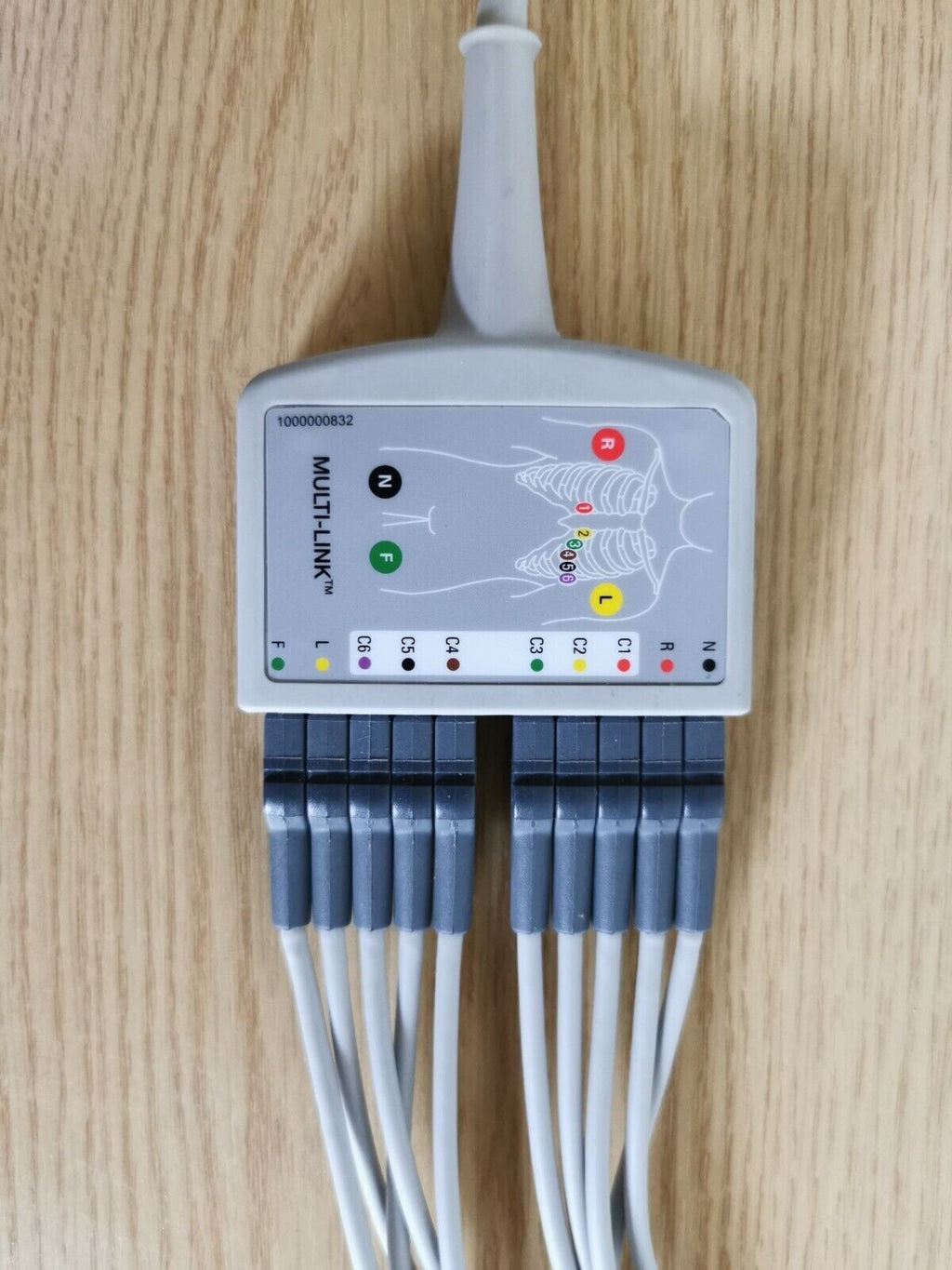 ge mac 3500 12SL ECG machine recorder patient monitor with 12 Leads ECG cable1
