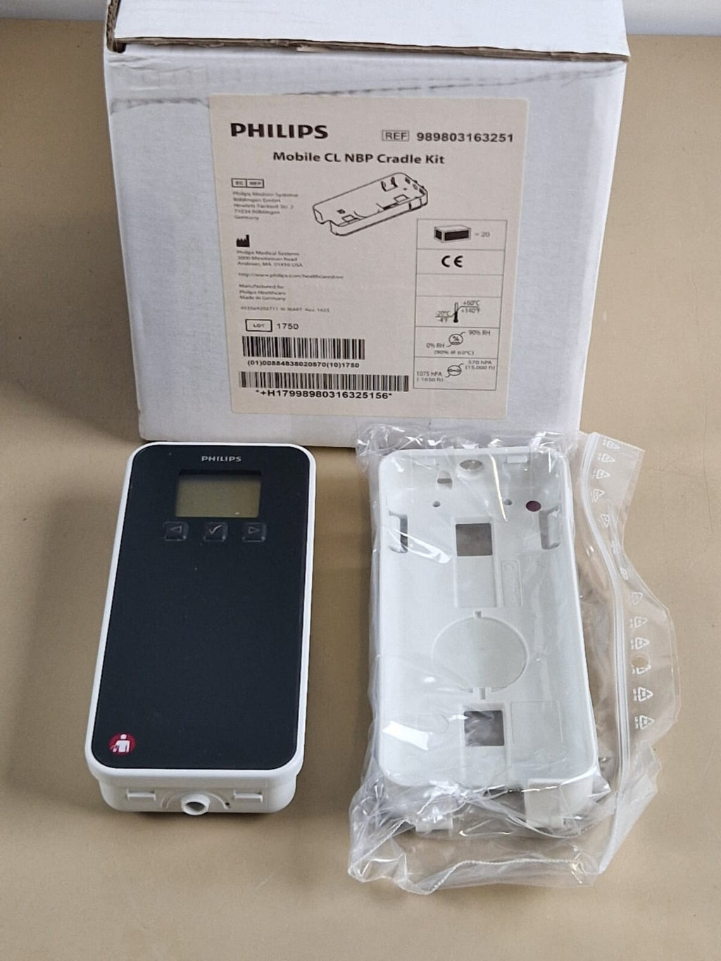 philips 865216 CL NIBP pod modules with 10x philips mobile CL NBP cradle kit1