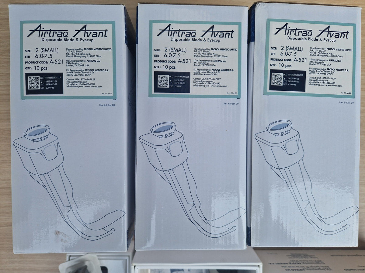 airtraq avant visulation video laryngoscope with docking  station and 23 slave8