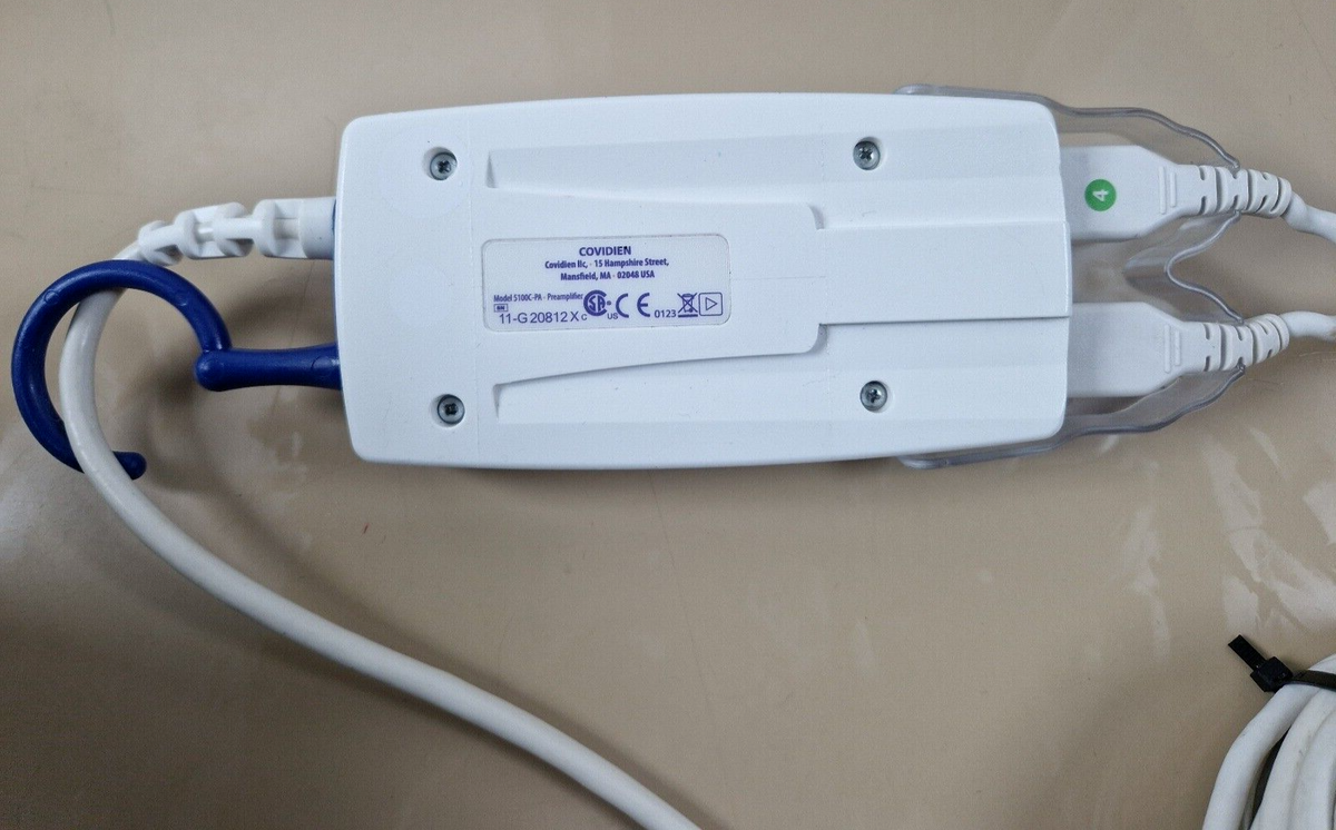 somanetics invos oximeter 5100C monitor with covidien 5100C-PA Preamplifier8