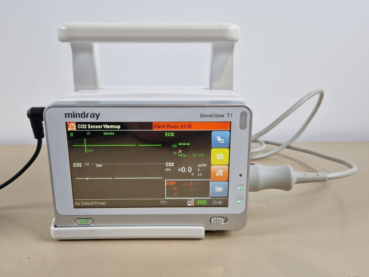 patient monitor mindray beneView T1 with Sidestream CO2 module 115 011036 002